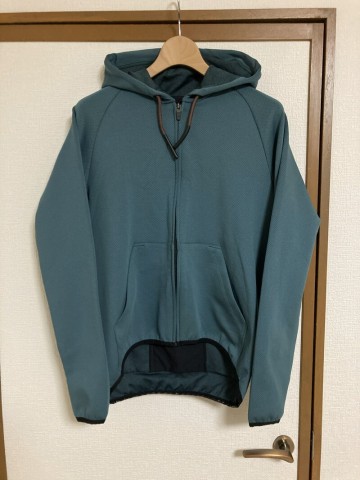 【試着のみ】フード付きグラベルジャージ Solenne ソレンネ Cafe du Cycliste カフェドシクリステ Lサイズ