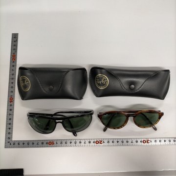 Ray-Ban レイバン サングラス 2点＋純正ケース2点セット ヴィンテージ BAUSCHandLOMB刻印あり 3608715 3608715