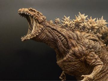 ★1円スタート★組立塗装済 完成品★ ゴジラ 2016 第4形態 Ver.2 （シン・ゴジラ） クダフロミ ガレージキット シンゴジラ shin godzilla