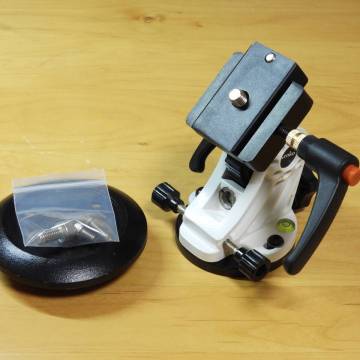 美品 アイベル仕様 微動雲台 スカイメモS用 KENKO ケンコー おまけクランプレバー付き