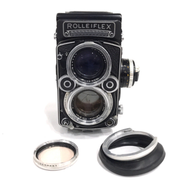 1円 ROLLEIFLEX Xenotar F2.8/80 二眼レフフィルムカメラ ジャンク品 ローライフレックス C282210