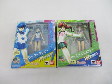 5432P S.H.Figuarts 2箱 まとめ◆フィギュアーツ セーラーマーキュリー/セーラージュピター◆フィギュア バンダイ BANDAI