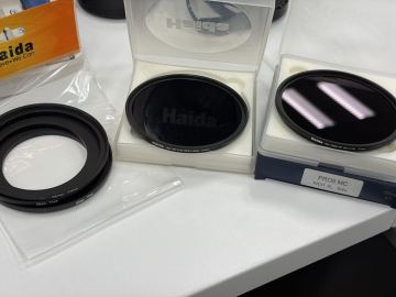Haida NDフィルター 77mm 二つ　ND1.8 64x、ND3 1000x おまけあり：アダプターリング三つ