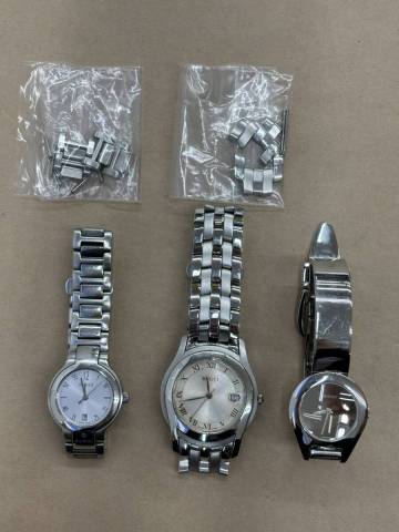 ★R143 / 中古・ジャンク品 まとめ GUCCI /グッチ 腕時計 6700L、5500L、8900L 3本セット ★