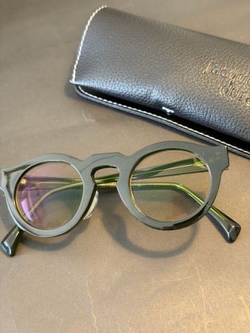 【極上美品】Jacques Durand ジャックデュラン　モスグリーン　フレーム　1円から！ メガネフレーム ラウンド グリーン 眼鏡