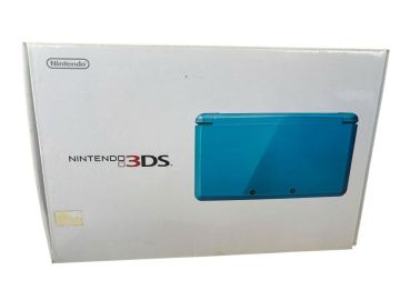 ニンテンドー3DS 本体 アクアブルー 初代 CTR-001 充電器付 動作未確認