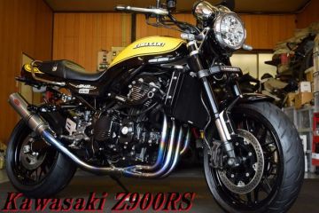 Kawasaki Z900RS ZR900C Z2仕様 予備車検渡し 豪華カスタム多数 車検対応STRIKERチタンフルエキマフラー OHLINSブラックライン E/G絶好調 