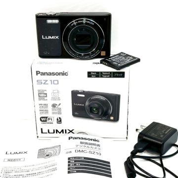 【通電確認のみ】Panasonic パナソニック LUMIX ルミックス DMC-SZ10 コンパクトデジタルカメラ IT7APV0LGN00 A62