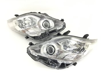 1円スタート！ 良品！ 破損無！ AFS付 HID 打刻:2 ICHIKOH 58-22 20 アルファード 前期 左右 ヘッドライト　　　　 　2600174　2I8-2　林