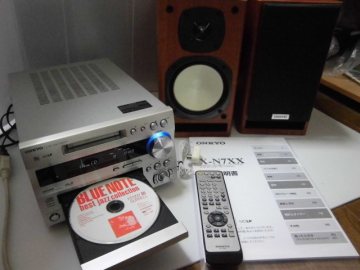 ONKYO X-N7XX ( FR-N7XX / D-N7XX ) CD/MD/USB/Tunerコンポ ★高音質MD最終機種★整備済みの良品
