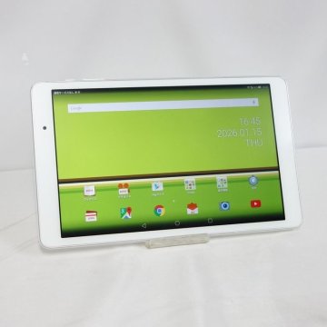 1円スタート Qua tab 02 HWT31 16GB パウダーホワイト au 利用制限○ 送料当店負担 インボイス可 【本1119-0-0115】兼