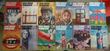 ニューミュージックマガジン1971年1～12月号全12冊