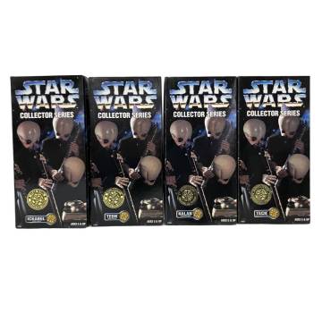 STARWARS スターウォーズ CANTINA BAND カンティーナバンド 4体セット COLLECTOR SERIES フィギュア 未使用 O10870239