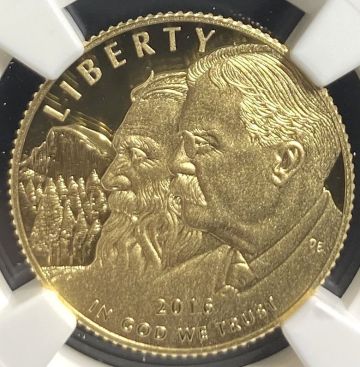 【アメリカ国立公園局創設100周年記念】アメリカ 金貨 2016 5ドル NGCPF70UC