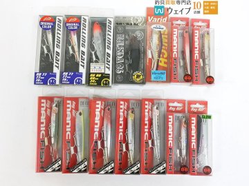 デュオ ベイルーフマニックフィッシュ99、タックルハウス ローリングベイト 77 他 計14点 未使用品