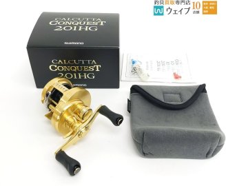 シマノ 21 カルカッタ コンクエスト 201HG 美品