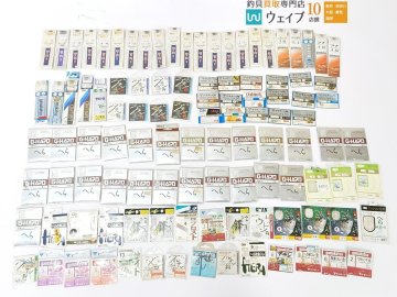 がまかつ G-HARD 関東スレ 3号、オーナー へら改良スレ 5号、グラン ウドン鈎 4号 他 ハリ 計100点以上