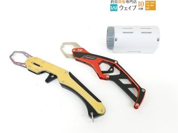 ダイワ フィッシュグリップ ST225、フィィッシングメジャーR 150・プロックス フィッシュキャッチャー R 計3点 釣り用品セット