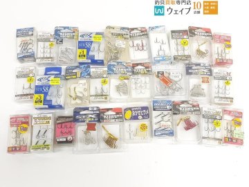 がまかつ トレブルSP M オーナー カルティバ スティンガー トリプル ST-47TG 等 トレブルフック ダブルフック 計29点