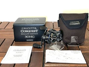 シマノ 24 カルカッタコンクエスト シャローエディション 30HG：中古良品～美品
