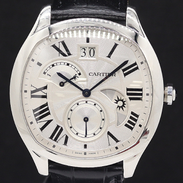 1円 保付 稼働 良品 カルティエ WSNM0005 ドライブドゥカルティエ シルバー文字盤 AT/自動巻 メンズ腕時計 8624550 1GTT MST ABC