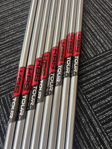 1円スタートKBS C-TAPERツアースチールアイアンシャフトの「X」フレックス（130g） 