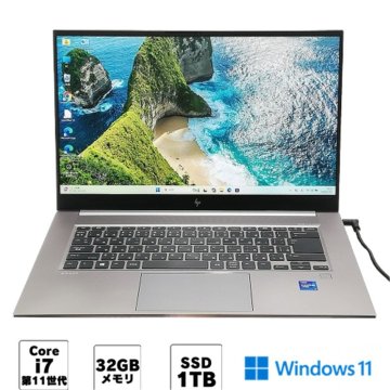 1円~ ★NVIDIA RTX A2000★ HP ノートパソコン ZBook Studio 15.6inch G8 中古美品 Core i7 11850H 32GB 高速SSD 無線LAN Windows11 Office
