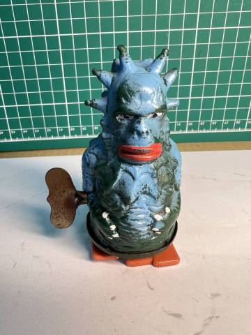 ラゴン　ゼンマイ玩具　/　アンティーク　ビンテージ　キャラクター　ゼンマイテスト済み