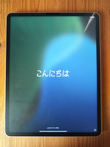 1円〜　iPad Pro 12.9インチ 第6世代 1TB WiFi バッテリー100% 充電回数76回　