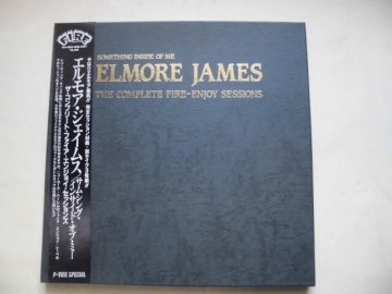 レア LP BOX （1） エルモア・ジェイムス - コンプリート・ファイア-エンジョイ・セッションズ 帯付き 3枚組 日本盤 PLP-6005/6/7 美盤