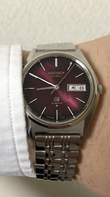 グランドセイコー 腕時計　GS56 5面カット OH済み　極上品 デイデイト セイコー SEIKO GS ヴィンテージ　昭和レトロ 稼働品　S S バンド