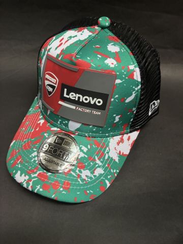 ドゥカティ レノボ アートカモNEWERAスナップバックキャップ