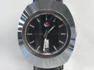 1円～【稼働】ラドー RADO ダイヤスター 648.0408.3 カットガラス メンズ 腕時計 オートマチック ３針 デイデイト SS 本体クロームシルバー