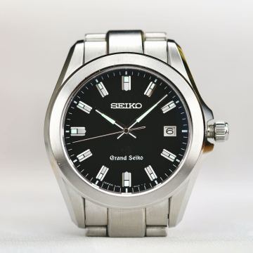 グランドセイコー　クォーツ　年差10秒　黒文字盤　GRAND SEIKO QUARTZ SBGF021 8J56-8020