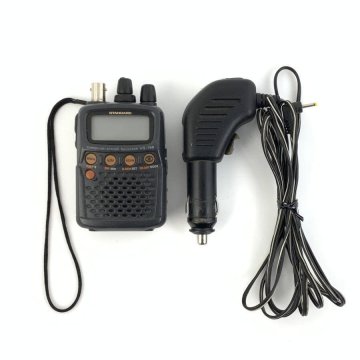 STANDARD VR-150 AM/FM/WFM レシーバー 100KHz-1299.995 MHz 広帯域受信機 コンパクト シガーアダプター付◇簡易検査品