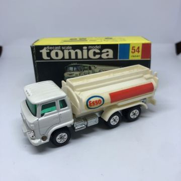 トミカ　日本製　黒箱　54 日野　タンクローリー　当時物　絶版