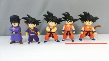 mP673b [まとめ] ドラゴンボール DXソフビフィギュア 孫悟空 道着 防寒着 忍者服 | J