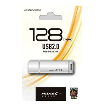 USBフラッシュメモリー 128GB (HI-DISC）HDUF113C128G2 【1円スタート出品・新品・送料無料】
