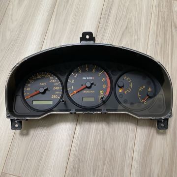 【未使用級・1円スタート】日産 シルビア S15 NISMOメーター ニスモメーター スピードメーター タコメーター 24810-RNS50 ODO13km 当時物