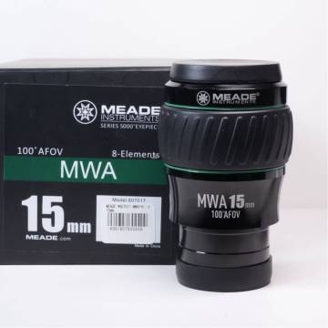 24) MEADE Instruments Series 5000 MWA 15mm 接眼レンズ 100&deg;AFOV 天体望遠鏡用