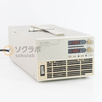 [DW] 8日保証 EX-750L TAKASAGO 0-60V/0-50A 750W 高砂 EXTENDED RANGE DC POWER SUPPLY 低入力・ズーム直流電源 DC電源[07755-0001]