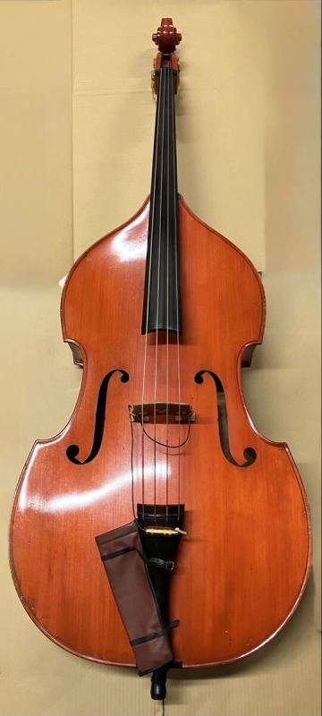 SUZUKI スズキ コントラバス NO.130 1987年製 ソフトケース付き 現状品