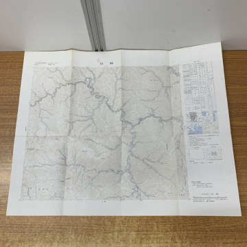 ●01)【1点限り!】川井 古地図/岩手県/1:50000地形図/5万分の1/国土地理院/昭和45年発行/昭和43年測量/資料/A