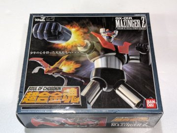 【76】1円～ BANDAI 超合金魂 GX-01R マジンガーZ MAZINGER Z リニューアルバージョン フィギュア 日本 アニメ 長期保管品 現状品