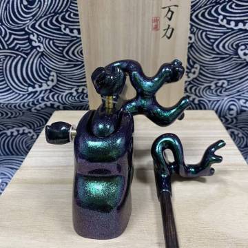 ヘラブナ 貴重 天然木 大砲万力　収納袋付き　ヘラブナ　銘木 J93