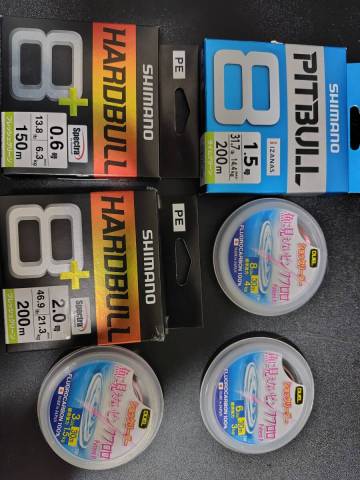 シマノ　デュエル　PEライン ショックリーダーまとめ売り