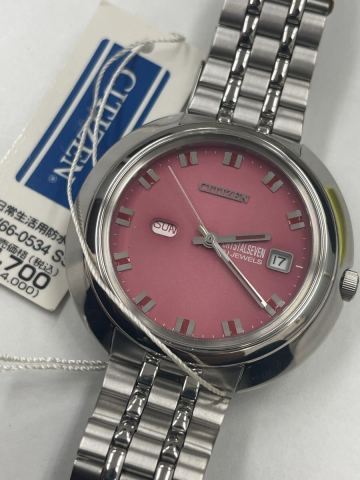 22.未使用・デットストック・稼動品・CITIZEN シチズン クリスタル セブン Crystal Seven 腕時計 メンズ 自動巻き 機械式//TO25