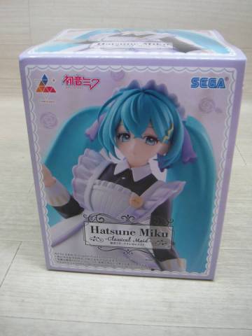 08/H441★初音ミクシリーズ　 Luminasta&ldquo;初音ミク&rdquo;-クラシカルメイド-★プライズ★未開封