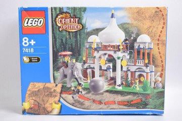 未開封 LEGO レゴ 7418 世界の冒険 さそりの宮殿 2003年 フィギュア 玩具 おもちゃ ブロック 知育 ビンテージ 当時物 RS-338K/817