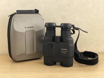1円 ～ Canon IMAGE STABILIZER 15&times;45 IS 4.5&deg; UD キャノン 双眼鏡 保管ケース付